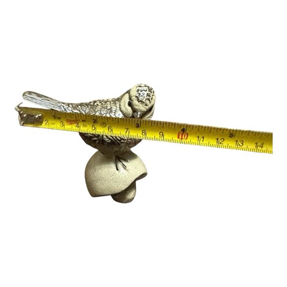 POOLE POTTERY STONEWARE BIRD - BLUE TIT ON MUSHROOM - Picture 14 of 16